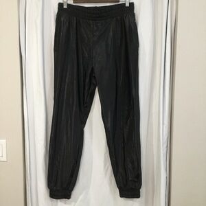Victoria Secret Sport Faux Leather Joggers